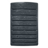 Zbiornik na wodę deszczową ExtraSlim Stone Decor, 400l, ciemny grafit z kranem Aqua Quick