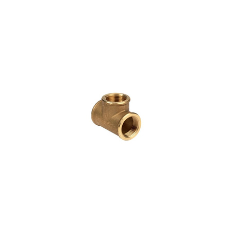 Bronze PN6/10/16 MICROFLEX TEE BRASS 4" FFF 