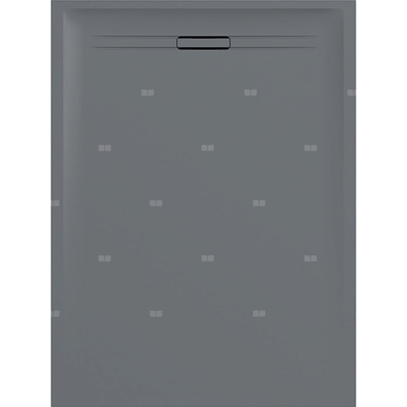 Brodzik prostokątny Geberit Sestra: 140x80x4cm, Szary / Struktura łupka