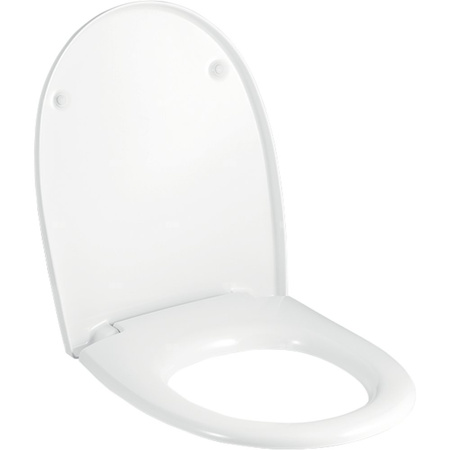 Deska sedesowa Geberit Felino: Wolne opadanie=Tak, Mocowanie=Od dołu, Biały / Błyszczący