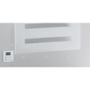 Grzejnik Zehnder Metropolitan Bar MEP-150-050 - 500 mm, kolor (Code0521) White Quartz, złącze Code S012, konsole scienne Metropolitan, 4 zestawy naścienne