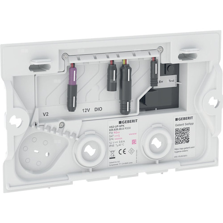 Element sterujący do spłukiwania higienicznego w spłuczce podtynkowej, z ograniczonym interfejsem