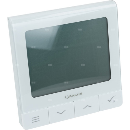 Regulator temperatury SALUS SQ610RF bezprzewodowy Zigbee z wyświetlaczem, montaż natynkowy