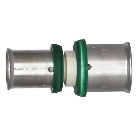 Złączka HERZ redukcja, PPSU, 26x3 x 20x2 (zacisk)