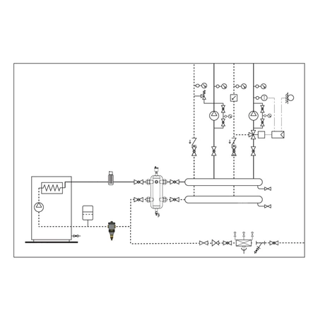 Separator CALEFFI DIRTMAG®, 3 bar / 90'C, 1'', z wkładem magnesowym