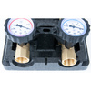 Grupa pompowa AFRISO PrimoTherm K 180-2 DN 25 AP 3-WM GZ x GW 1 1/2'' x 1'', z zaworem mieszającym, z izolacją, z pompą obiegową AFRISO APH 361 25-7/180 mm