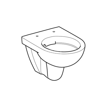 Deska sedesowa Geberit Selnova, mocowanie od góry: Wolne opadanie=Nie, Zawiasy wypinane=Nie, Mocowanie=Od góry, Biały / Błyszczący