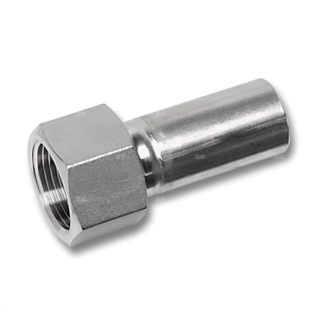 Przejściówka SANHA NiroSan Press, stal nierdzewna, 15 mm x 1/2'' (zz x GW)