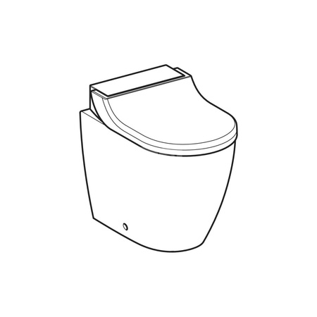 Zestaw podkładek wyrównujących do siedziska i pokrywy deski sedesowej, do Geberit AquaClean Tuma / Sela (produkowanych do 2018 roku): Biały