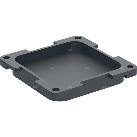 Zaślepka do gniazdka elektrycznego, do szafki z lustrem Geberit ONE (od roku produkcji 2021): Czarny mat