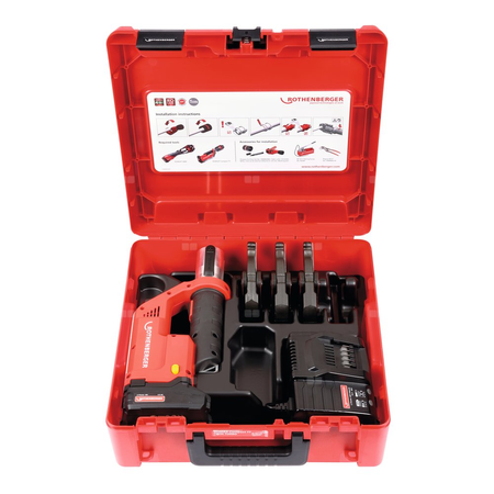 Zaciskarka ROMAX COMTT PB-SET SV12-14-16, 1X2AH, EU