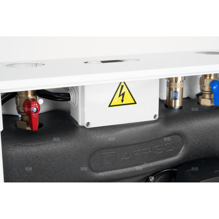 Grupa pompowa AFRISO PrimoBox AZB 365 GZ x GW 3/4'' x 3/4'', z izolacją, z siłownikiem arm 141