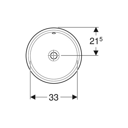 Elementy mocujące Geberit do umywalki podblatowej