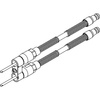 Węże pomiarowe z podwójną końcówką igłową długość 150 mm