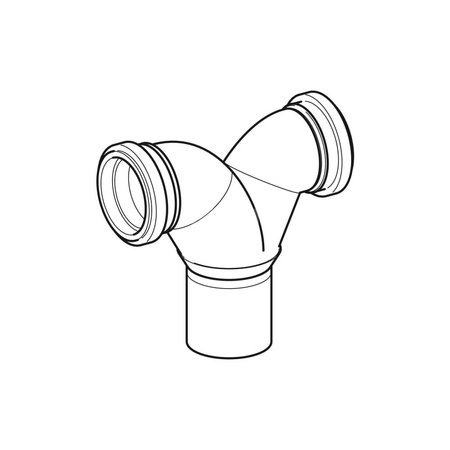 O-Ring gumowy GEBERIT HDPE epdm 110 mm, kolor czarny