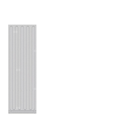 Panel z rowkami - 2000x625