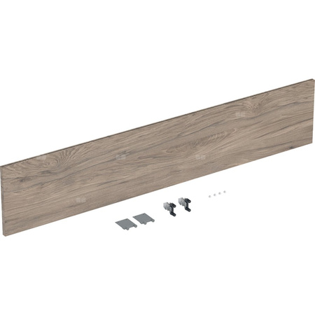 Front szuflady do dolnej szafki pod umywalkę GEBERIT iCon, kol. orzech włoski hickory melamina, struktura drewna szer.1200 mm