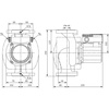 Pompa obiegowa WILO TOP-Z 40/7 EM PN16 RG, 2900 obr/min 1 x 230 V 50 Hz, PN 16/16bar