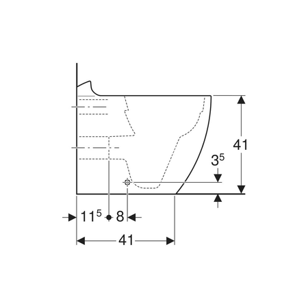 Deska sedesowa Geberit Citterio: Wolne opadanie=Tak, Mocowanie=Od góry, Biały / Błyszczący