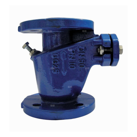 Zabezpieczenie przed przeływem zwrotnym żeliwo PN 10, przył. DN 65 dł.240mm szer.185mm DN 65 PN 10 Z GG25 WILO