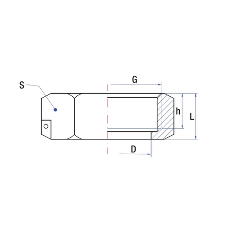 Nakrętka RUMET do łącznika wodomierza DN 32 G6/4 mosiądz