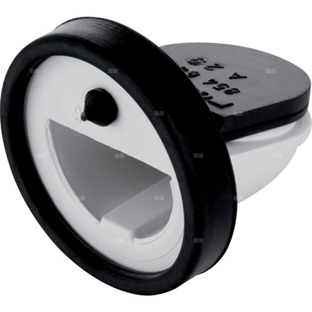 Zawór zwrotny klapowy Geberit do zlewozmywakowego zestawu odpływowego: Biały-alpin