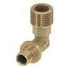 Nypel przejściowy 90' TECE flex, brąz, 20(18) mm x 1/2'' (GZ)
