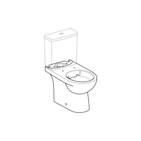 Deska sedesowa Geberit Selnova z siedziskiem dla dzieci, mocowanie od góry: Wolne opadanie=Tak, Zawiasy wypinane=Tak, Mocowanie=Od góry, Biały / Błyszczący