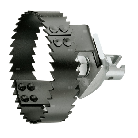 Dwukierunkowy obcinacz korzeni z łącznikiem 22 mm, D=65 mm