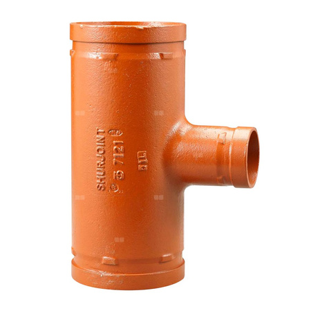 Trójnik redukcyjny pomarańczowy Groove - 323.9/168.3/323.9