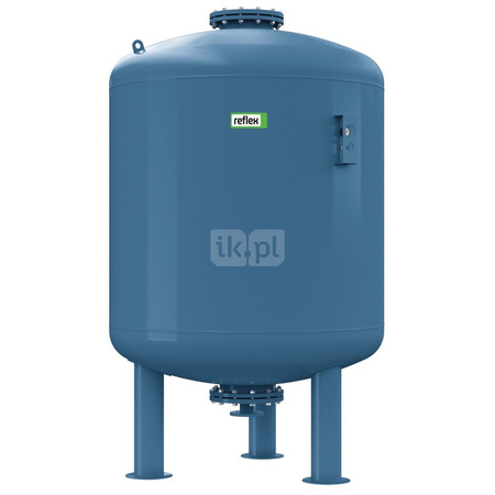Ciśnieniowe naczynie przeponowe do wody użytkowej Refix DE 3000 DN 80 10 bar / 70 st.C niebieskie