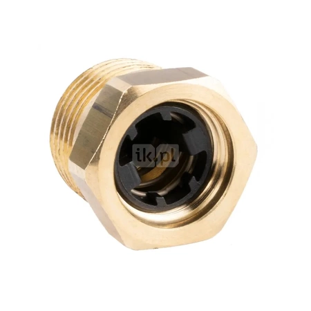 Zawór stopowy do odpowietrznika, R3/8'' x GW G3/8''