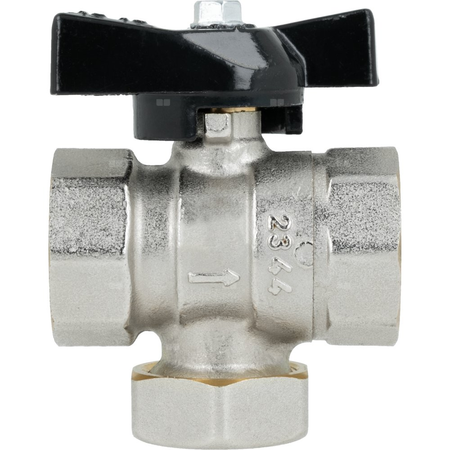 Zawór kulowy z filtrem siatkowym i magnesem BFV, GW G3/4''