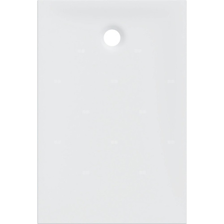 Brodzik prostokątny Geberit Nemea: 120x80x3.5cm, Biały / Matowy