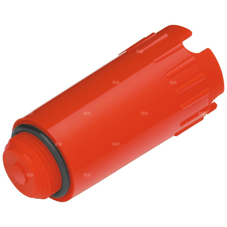 Zaślepka do prób szczelności tworzywowa czerwona - G3/4"