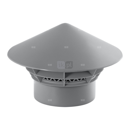 Osłona wywietrznika dachowego MAGNAPLAST 50 mm, PP (PP)