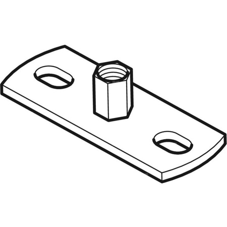 Płytka montażowa M8/M10