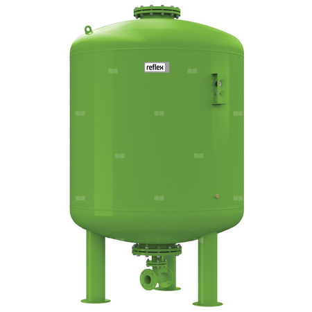 Naczynie wzbiorcze REFLEX DT 3000, pojemność 3000 l, 16 bar / 70'C, kolor zielony, do instalacji  C.W.U.