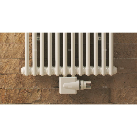 Grzejnik żeberkowy ZEHNDER Charleston Bar 1500 x 620 mm, kolor biały (RAL 9016), moc 1246 W