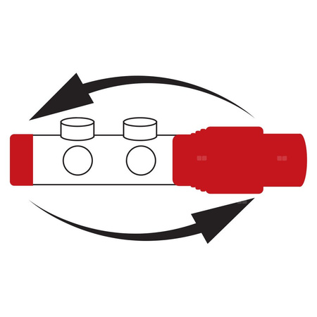 Dekoracyjny zestaw termostatyczny zespolony, kątowy, czarny
