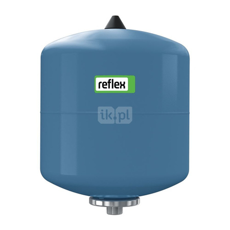 Ciśnieniowe naczynie przeponowe do wody użytkowej Refix DE 12 10 bar / 70 st.C niebieskie