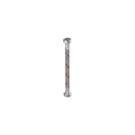 Wąż elastyczny przyłączeniowy FLAMCO MEIBES, 1/2'a (15) x 15 mm x 1/2'a (15), dł. 300 mm, GW x GW z oplotem