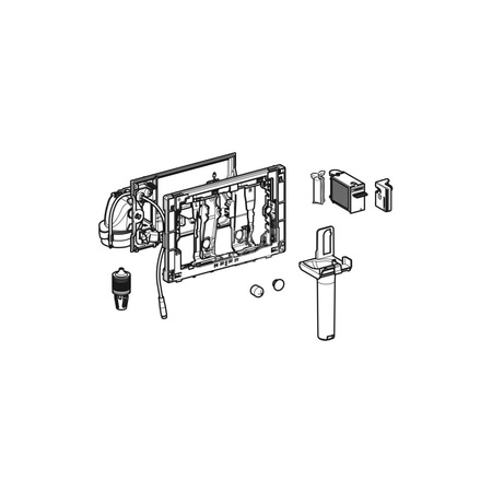 Wkład szuflady na kostkę Geberit DuoFresh