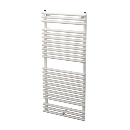 Grzejnik drabinkowy PURMO Santorini, wym. 1500 x 600 mm, kolor biały, moc 856W