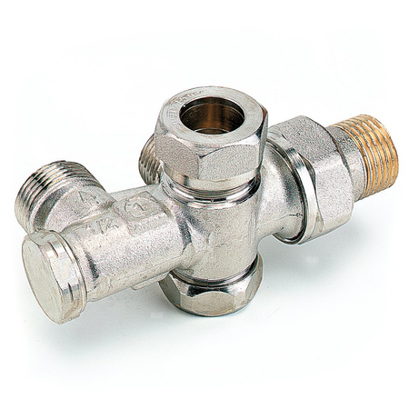 Zawór grzejnikowy termostatyczny COMAP kątowy, połączenie 1/2'' x 1/2''