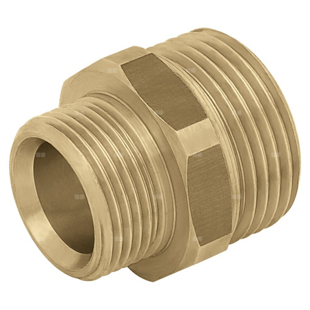 Łącznik redukcyjny mosiężny GZ - G3/4" x G1/2"