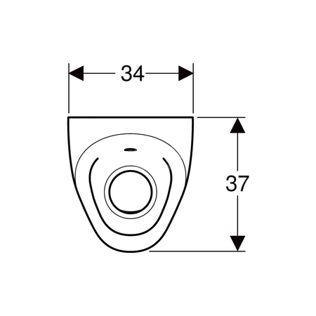 Głowica tryskaczowa Geberit kompletna