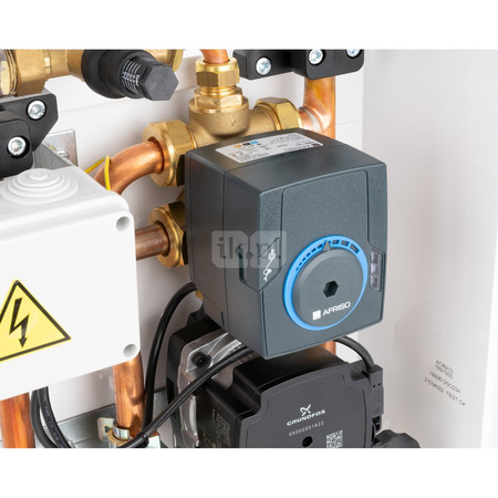 Grupa pompowa AFRISO PrimoBox ACB 910 GZ x GW 3/4'' x 3/4'', z zaworem mieszającym, z siłownikiem arm 141 proclick