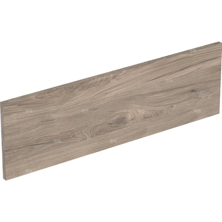 Front szuflady do dolnej szafki pod umywalkę GEBERIT, kol. orzech włoski hickory melamina, struktura drewna szer.750 mm