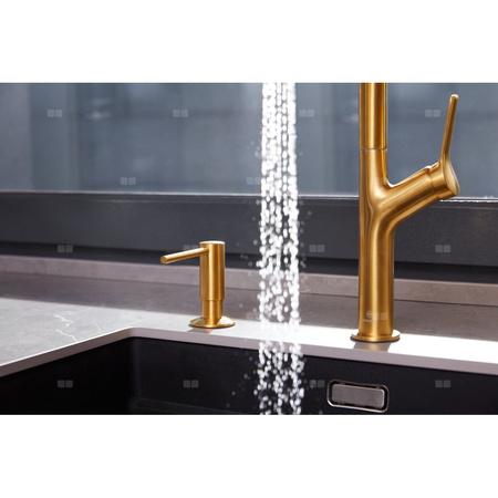 KUCHENNY DOZOWNIK PŁYNU DO NACZYŃ PVD ZŁOTO SZCZOTKOWANE